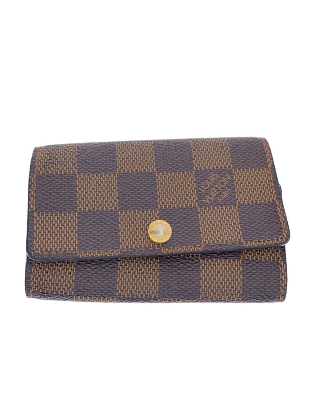 LOUIS VUITTON Multicles Leather Brown All over